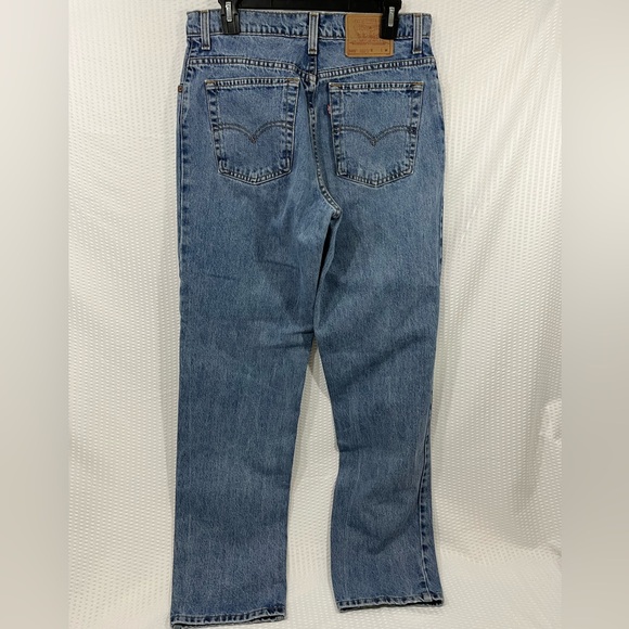 Vintage Levis 505 Womens Jeans Size 13 Medium Straight Leg Made In USA Mom Jeans - Picture 3 of 9